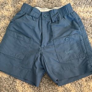 AFTCO Boys Blue Fishing Shorts